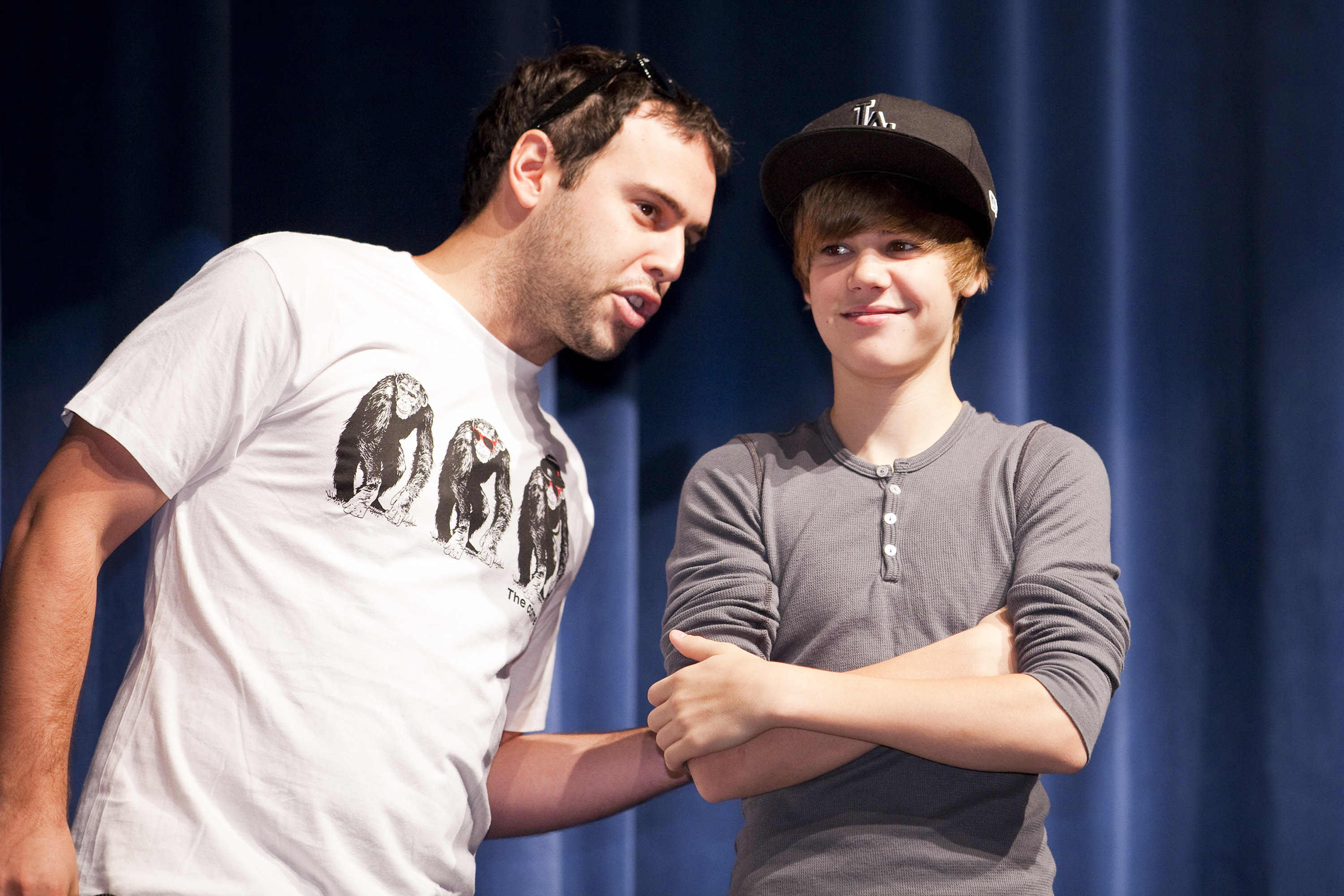 justin bieber birthday scooter braun