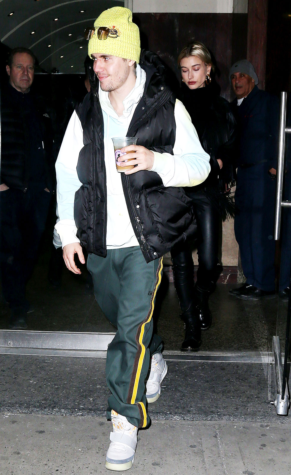 justin and hailey step out in brooklyn together for his bday