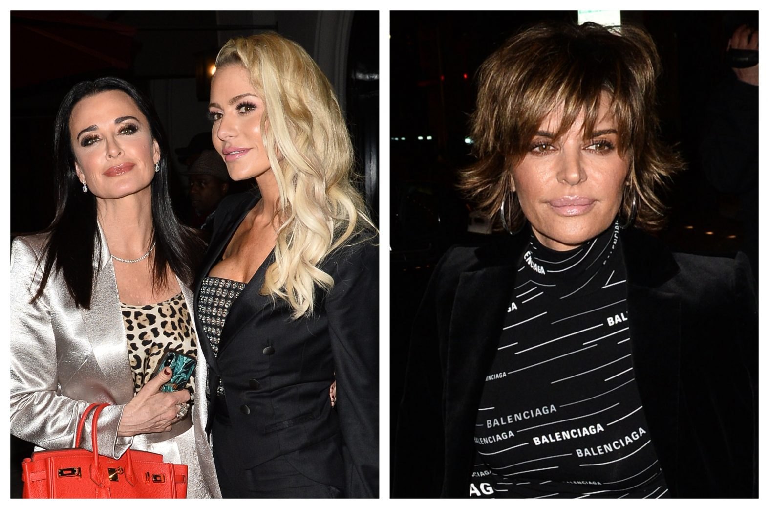 Kyle Richards, Lisa Rinna, and Dorit Kemsley Have Dinner Together ...