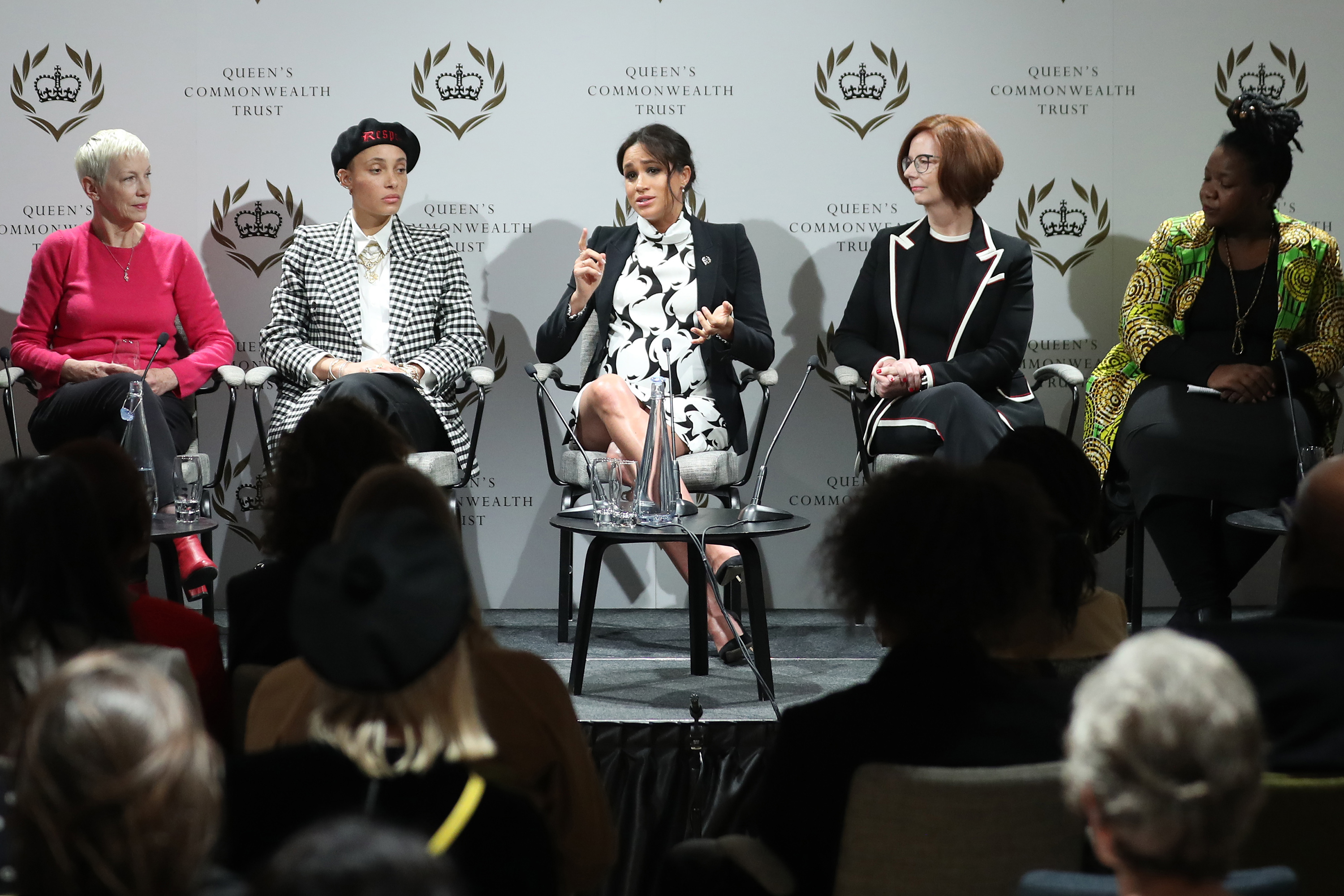 meghan markle iwd international women's day panel