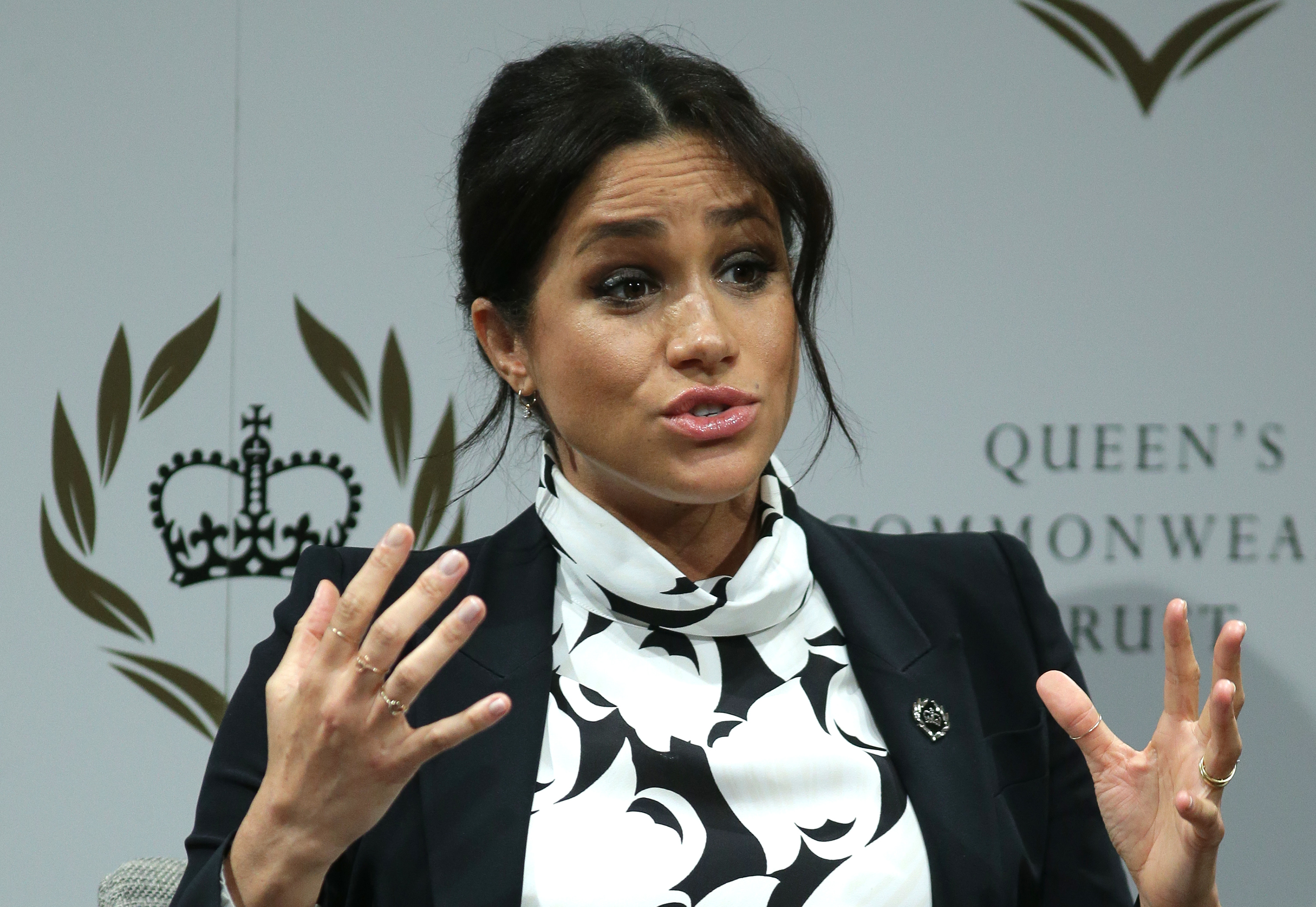 meghan markle iwd international women's day panel