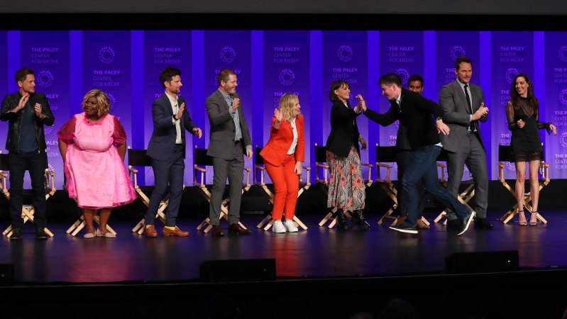 parks and rec reunion 10th anniversary paleyfest