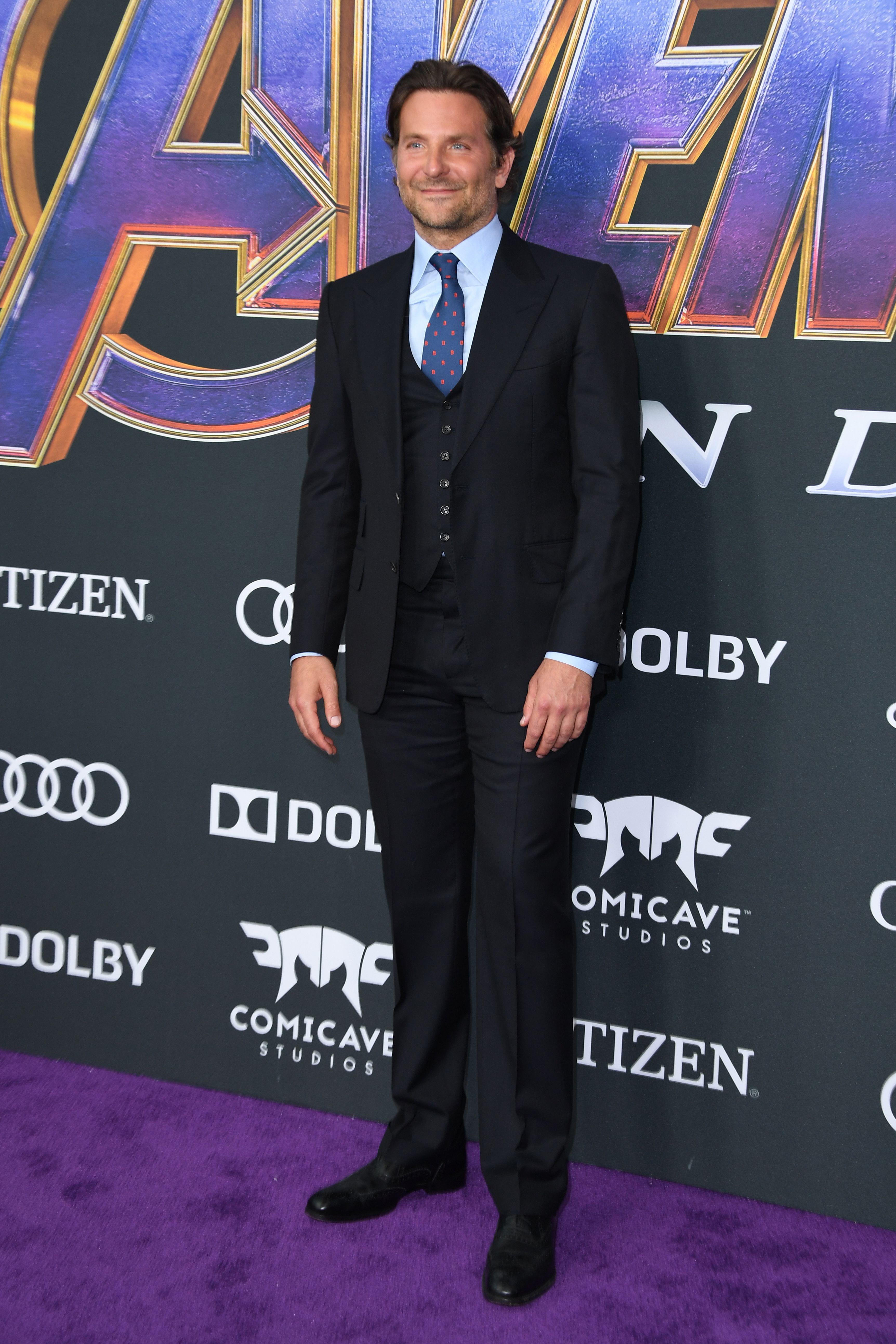US actor Bradley Cooper arrives for the World premiere of Marvel Studios' "Avengers: Endgame" at the Los Angeles Convention Center on April 22, 2019 in Los Angeles.
