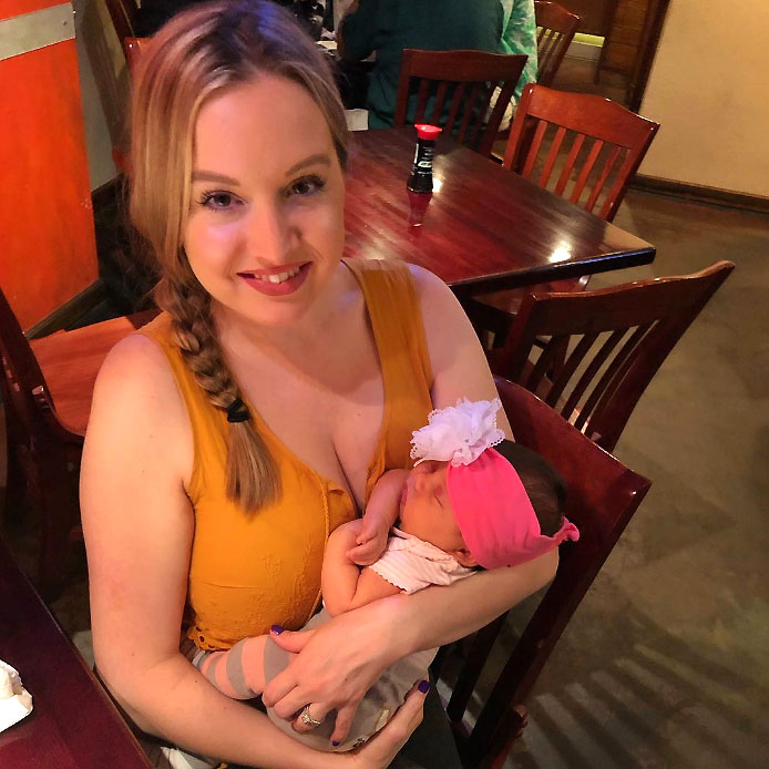 Elizabeth Potthast Castravet and Andrei Castravet Post Baby Weight Loss