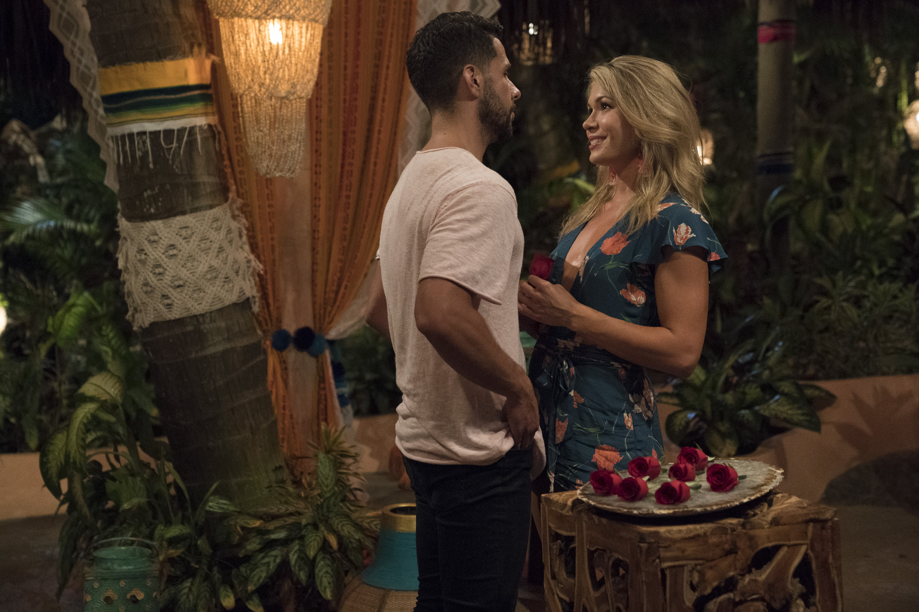krystal and chris bachelor in paradise rose ceremony