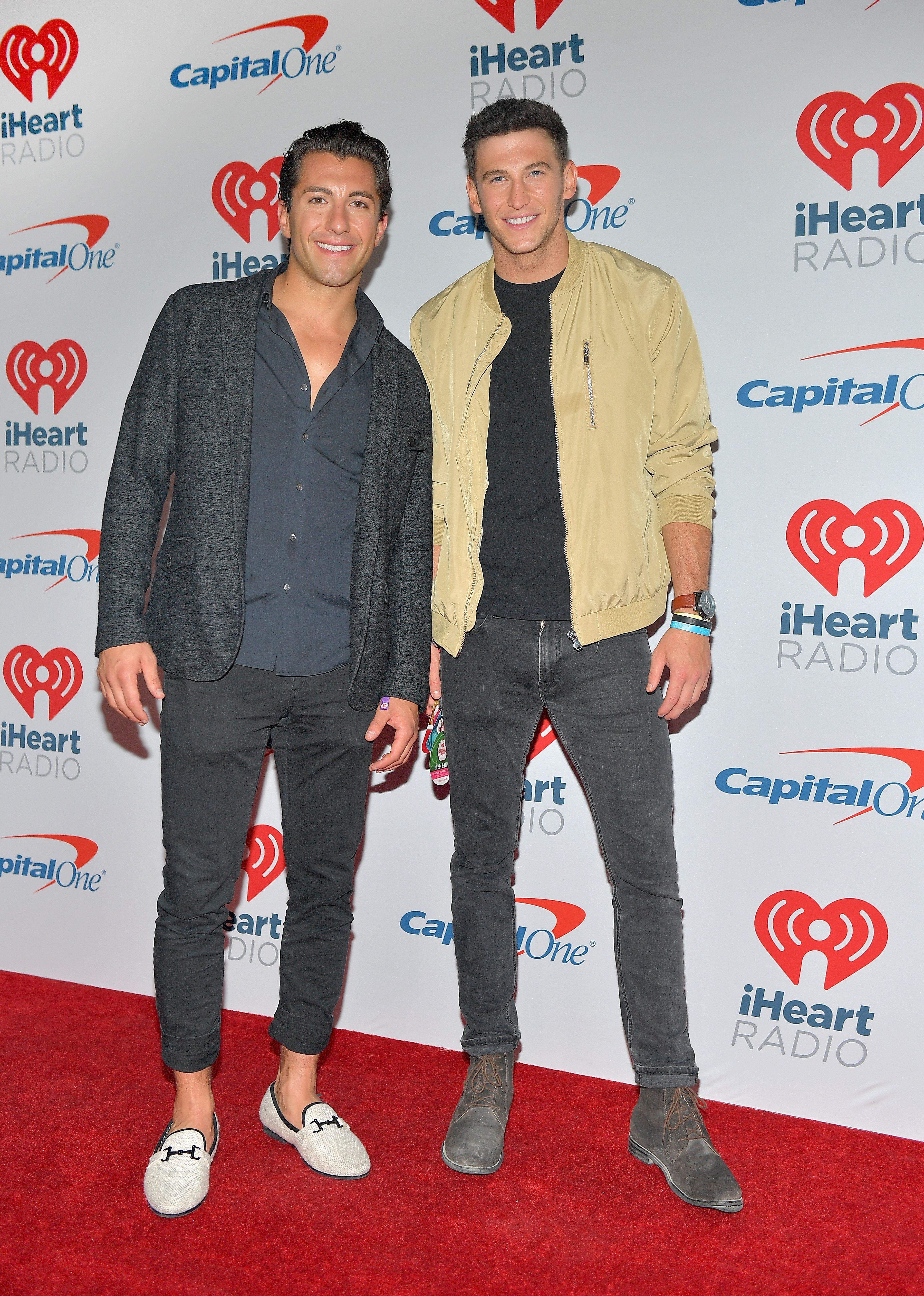 Jason Tartick and Blake Horstmann at 2018 iHeartRadio Music Festival - Night 2 - Press Room