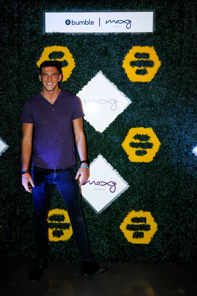 Bachelorette blake horstmann at bumble event