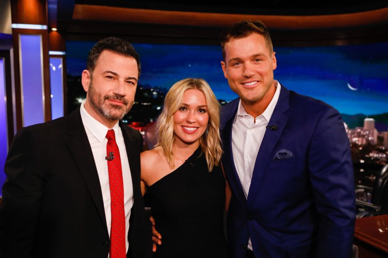 Bachelor Colton and Cassie and Jimmy Kimmel