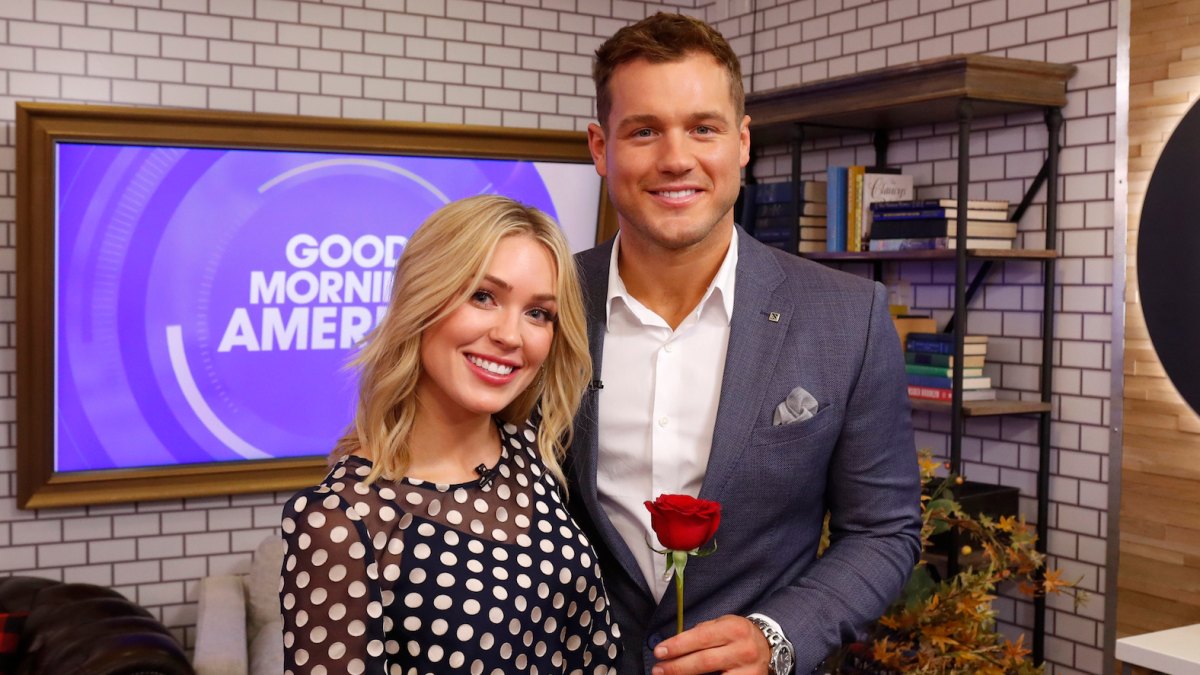 Bachelor stars Colton Underwood Cassie Randolph engagement clue