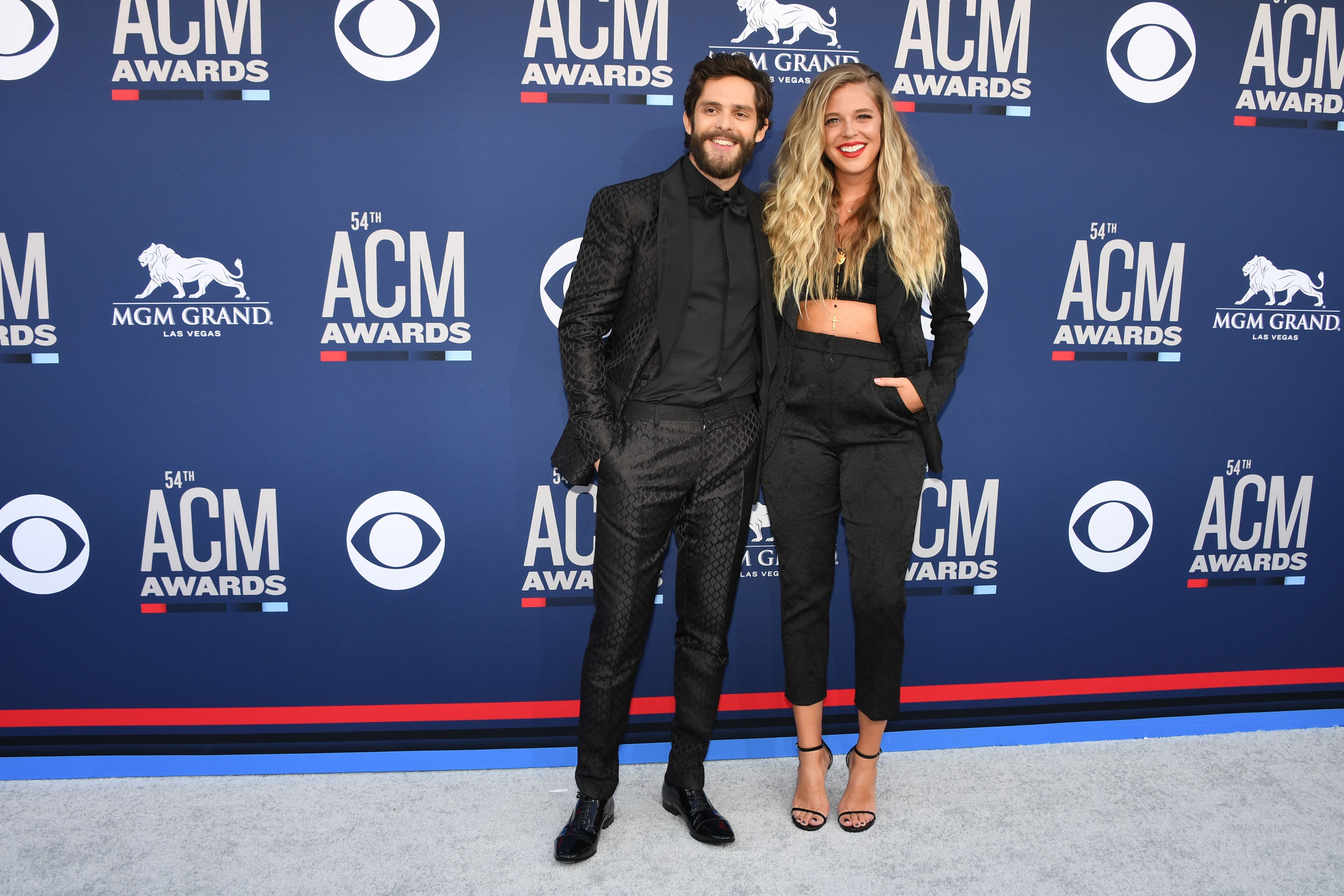 Thomas Rhett and Lauren Akins ACM Awards