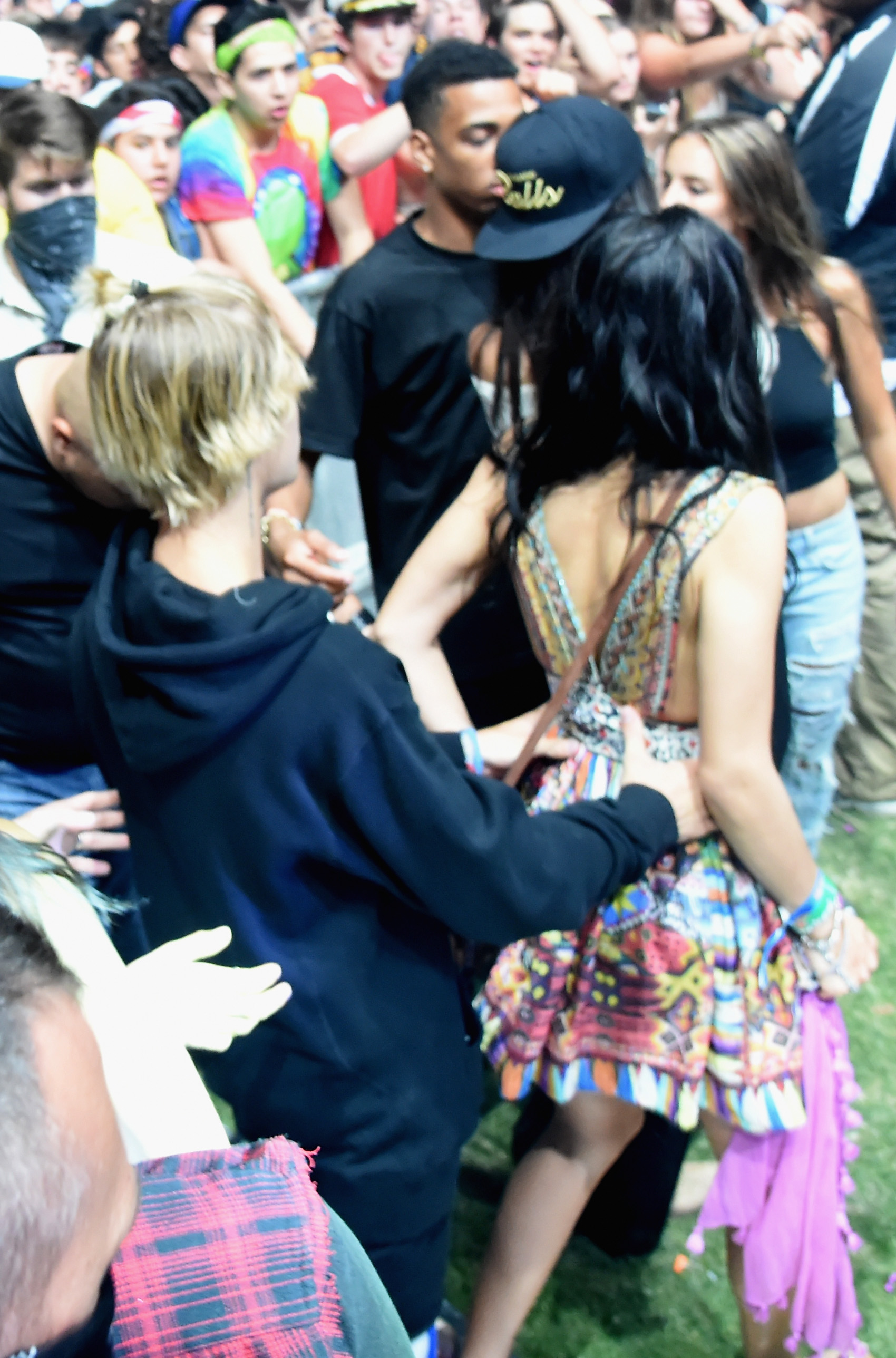 Justin Bieber Shanina Shaik 2015 coachella