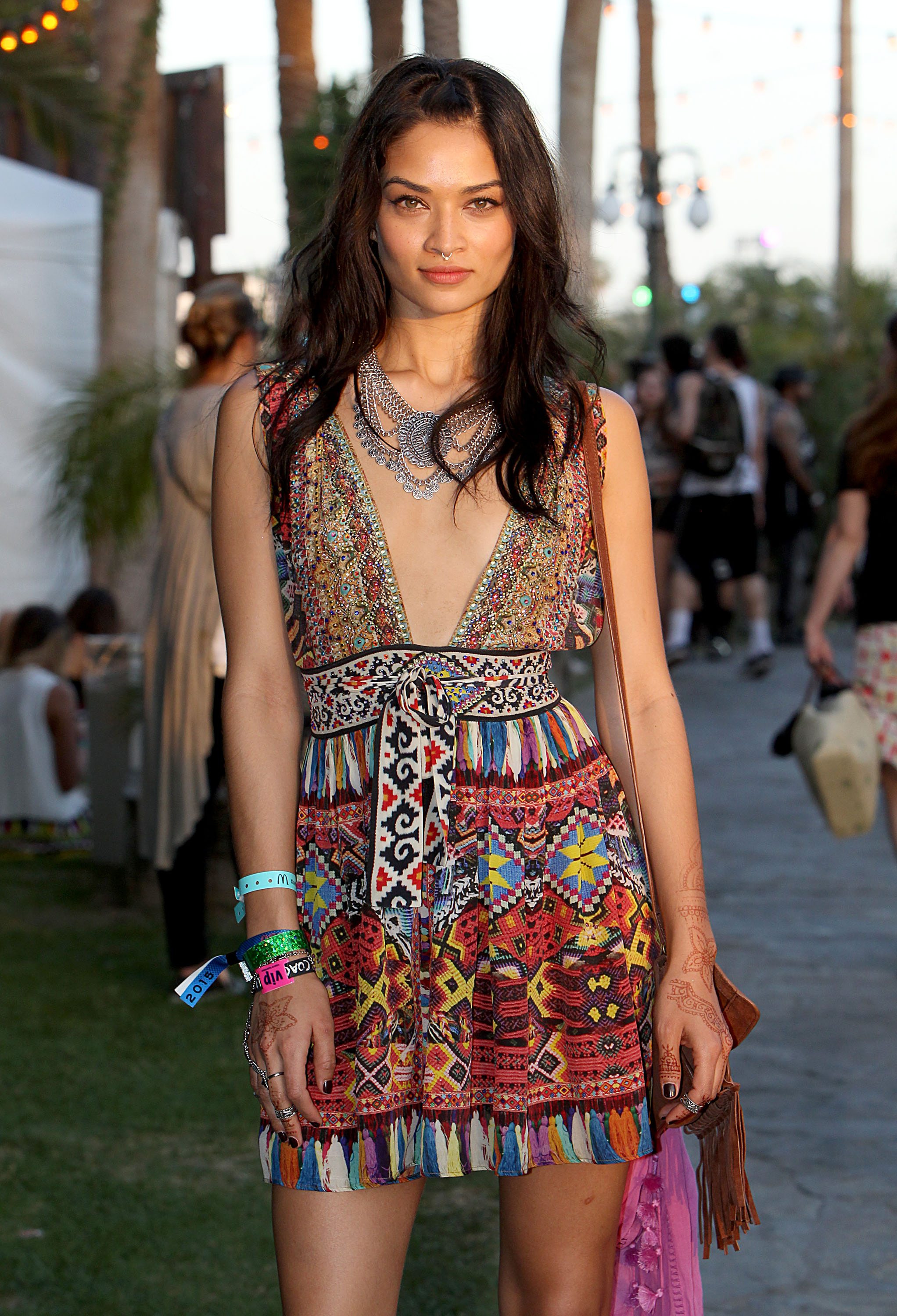 Shanina Shaik justin bieber ex 2015 coachella
