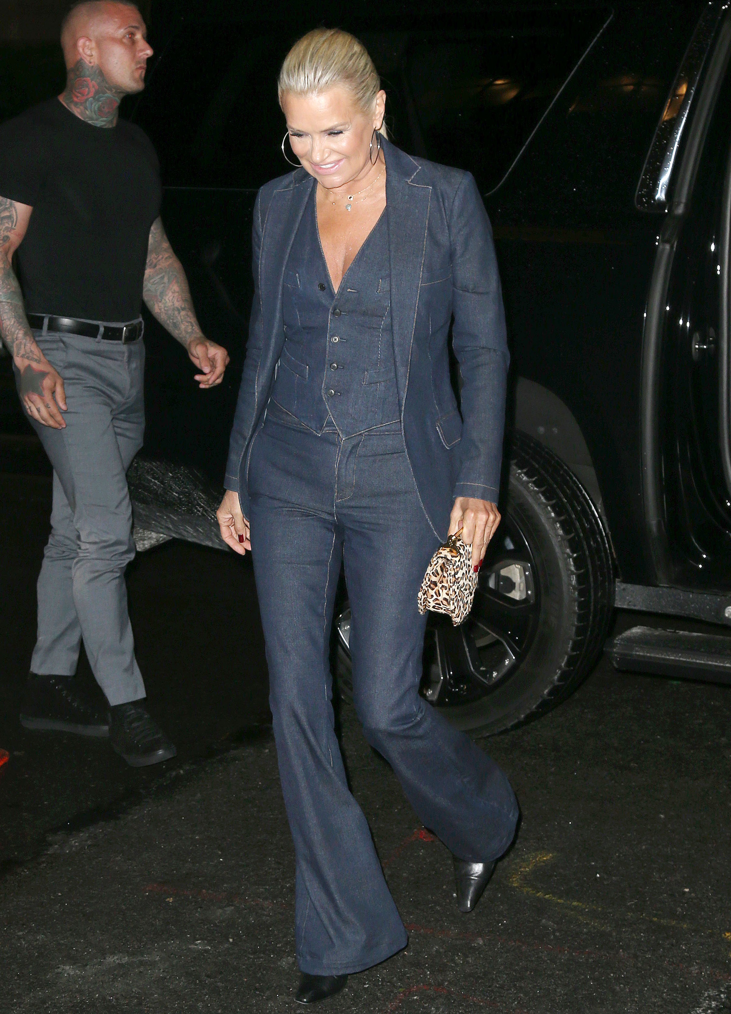 Celebrities arriving at Gigi Hadid's 24TH Birthday in New York.