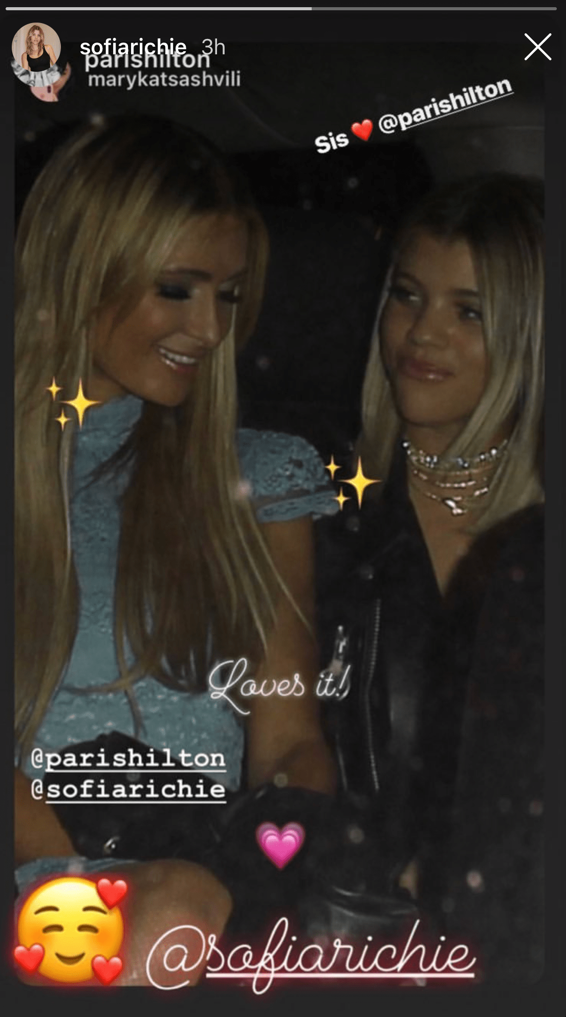 Sofia Richie and Paris Hilton
