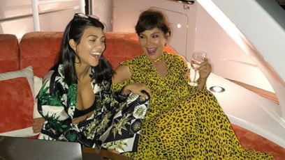 Kourtney Kardashian, Kris Jenner