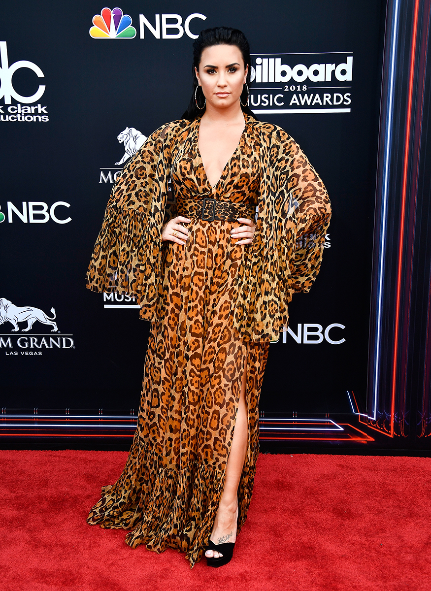 Most Iconic BBMA Outfits Demi Lovato 2018