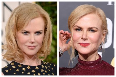 Nicole Kidman in 2010 and Nicole Kidman in 2019