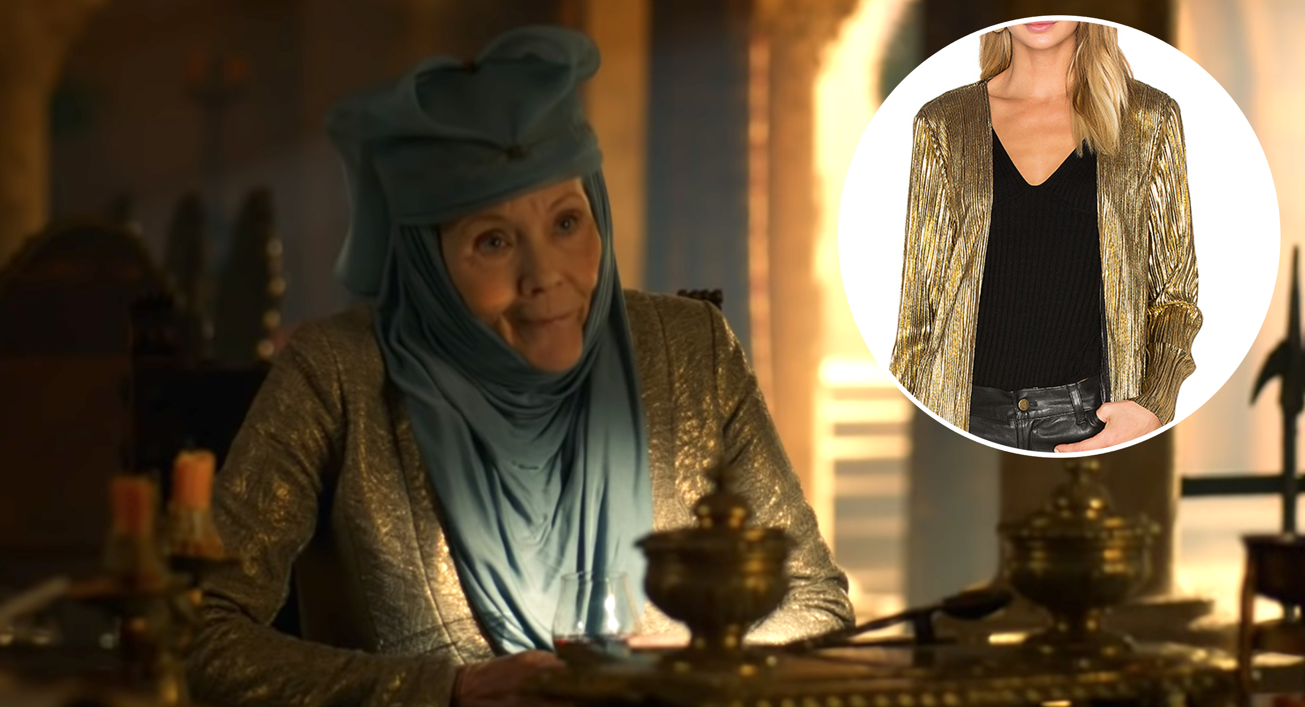 Olenna Tyrell's Gold Brocade Jacket