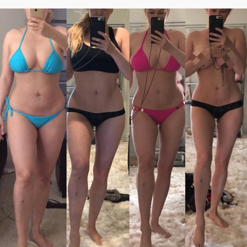 Playboy model Shanna Moakler tummy tuck confident bikini selfie