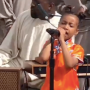 North West singing at sunday service on kim kardashian instagram