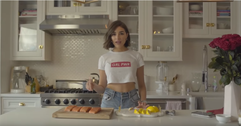Olivia Culpo youtube recipes