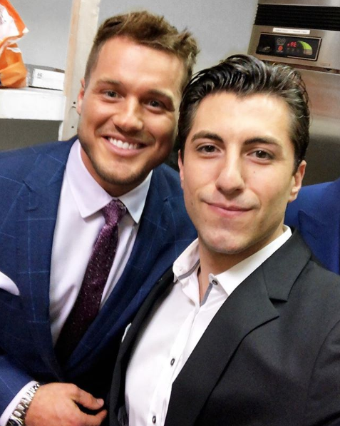 Jason Tartick Colton underwood selfie friendship