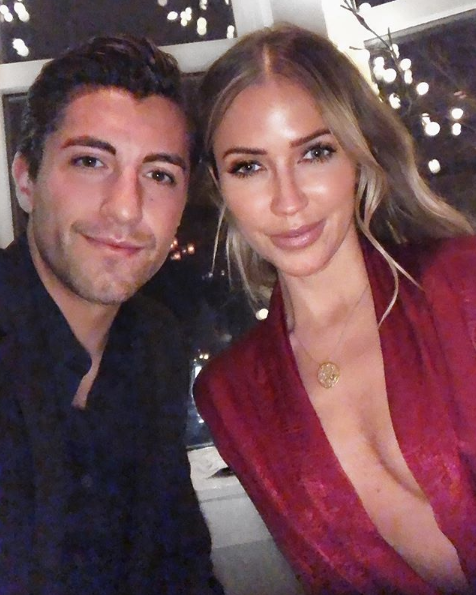 Kaitlyn Bristowe Jason Tartick date night red dress