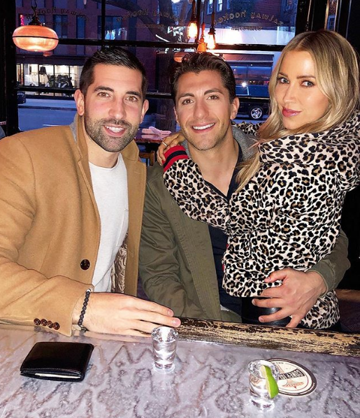 Jason Tartick Kaitlyn Bristowe nyc bar tequila shots