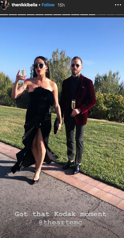 Nikki Bella Artem Chigvintsev DWTS wedding dates