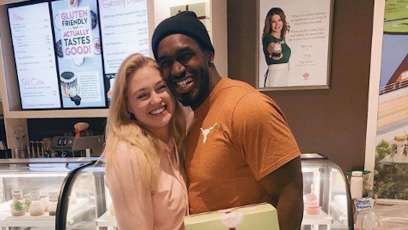 Iskra Lawrence with her BF
