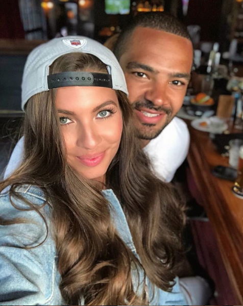 Bachelor Clay Harbor and Angela Amezcua dating selfie