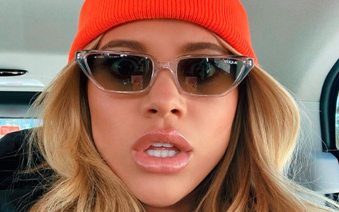 Sofia Richie selfie
