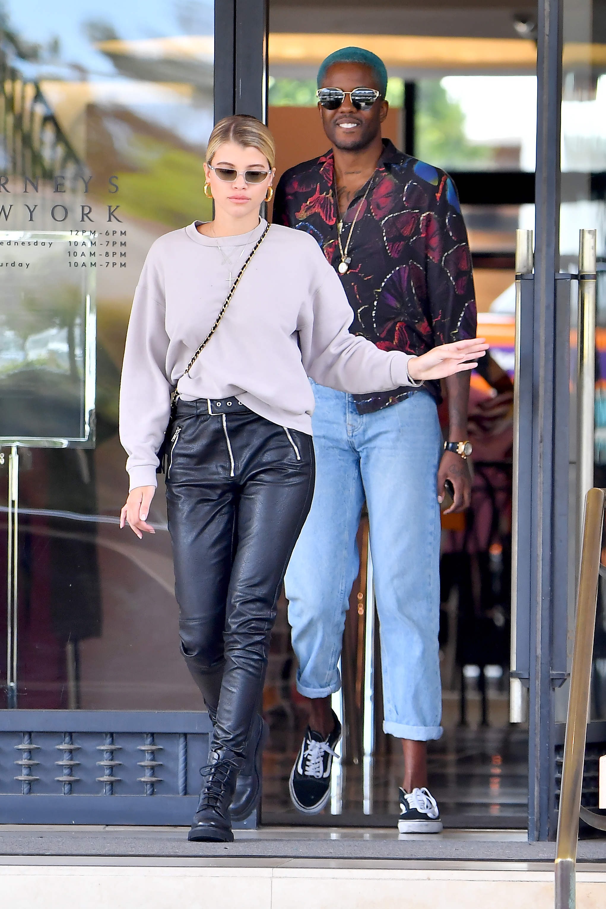 Sofia Richie walking with a friend in L.A.