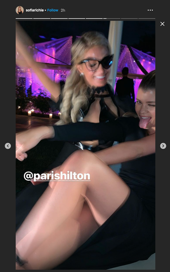 Paris Hilton, Sofia Richie
