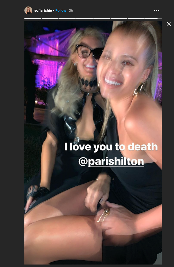 Paris Hilton, Sofia Richie