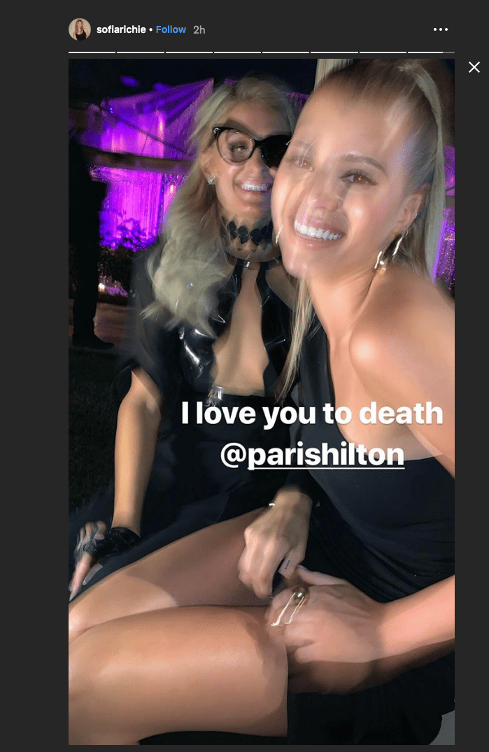 Paris Hilton, Sofia Richie
