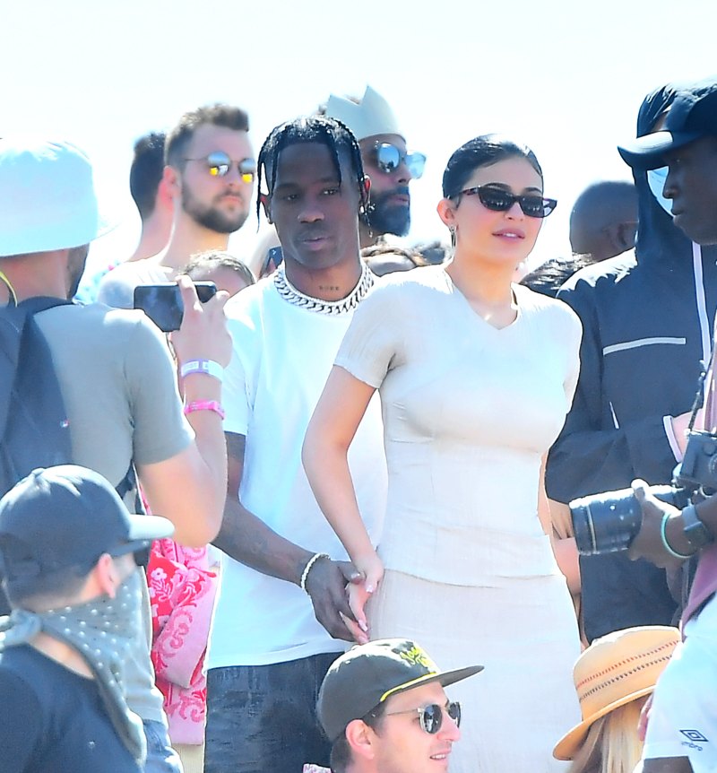 Travis Scott and Kylie Jenner at Coachella