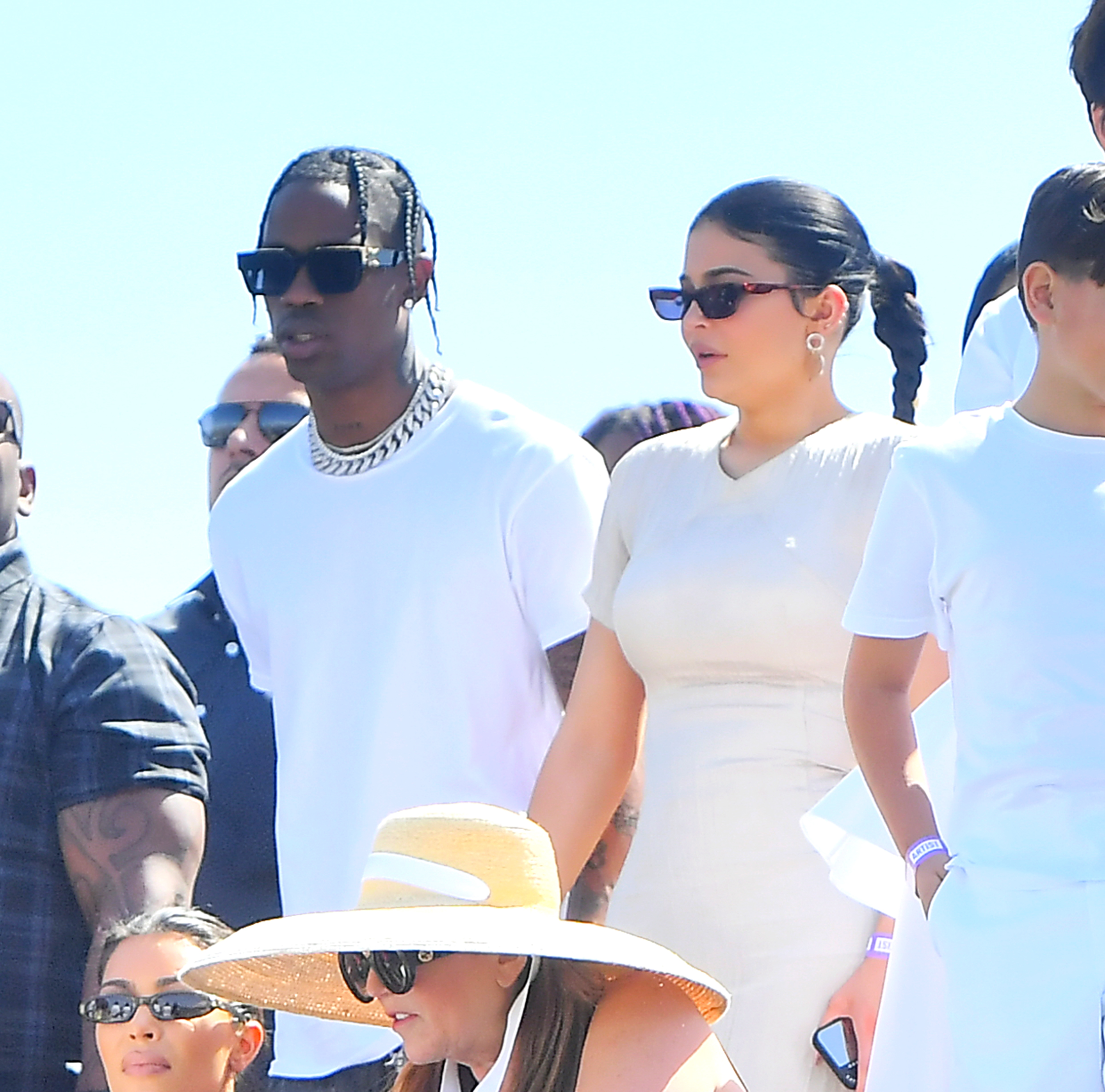 Travis Scott and Kylie Jenner at Coachella