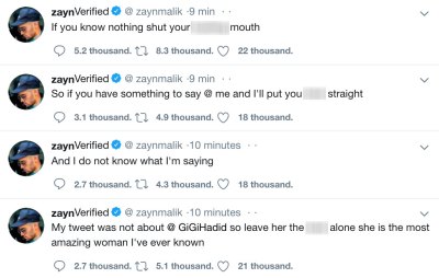 Zayn Malik Passionately Fires Back at Claims He Shaded Ex Gigi Hadid