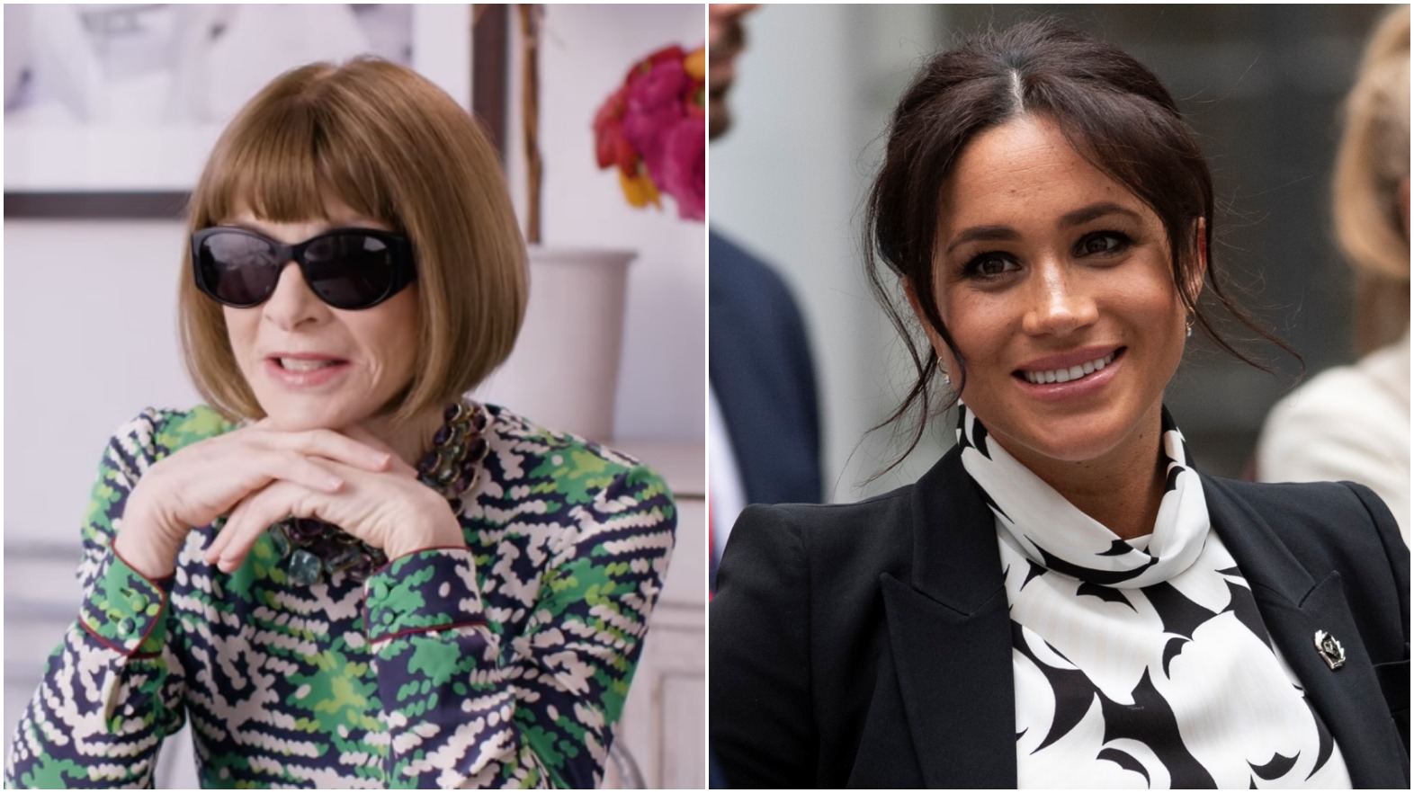 Chief69 Com Porn - Anna Wintour Approves of Meghan Markle's Maternity Outfits