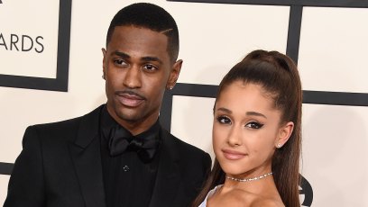 ariana grande and big sean at the 2015 grammys