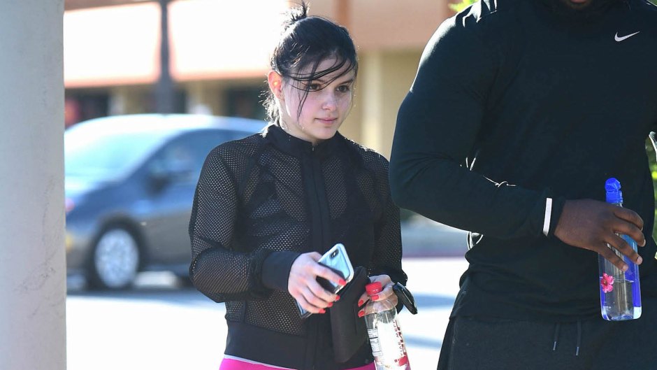 Ariel Winter in workout clothes in LA