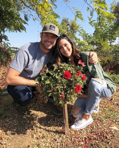 Becca Kufrin and Garrett Yrigoyen Cutest Moments With Rose Bush