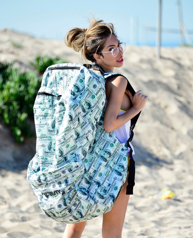 farrah abraham money bag