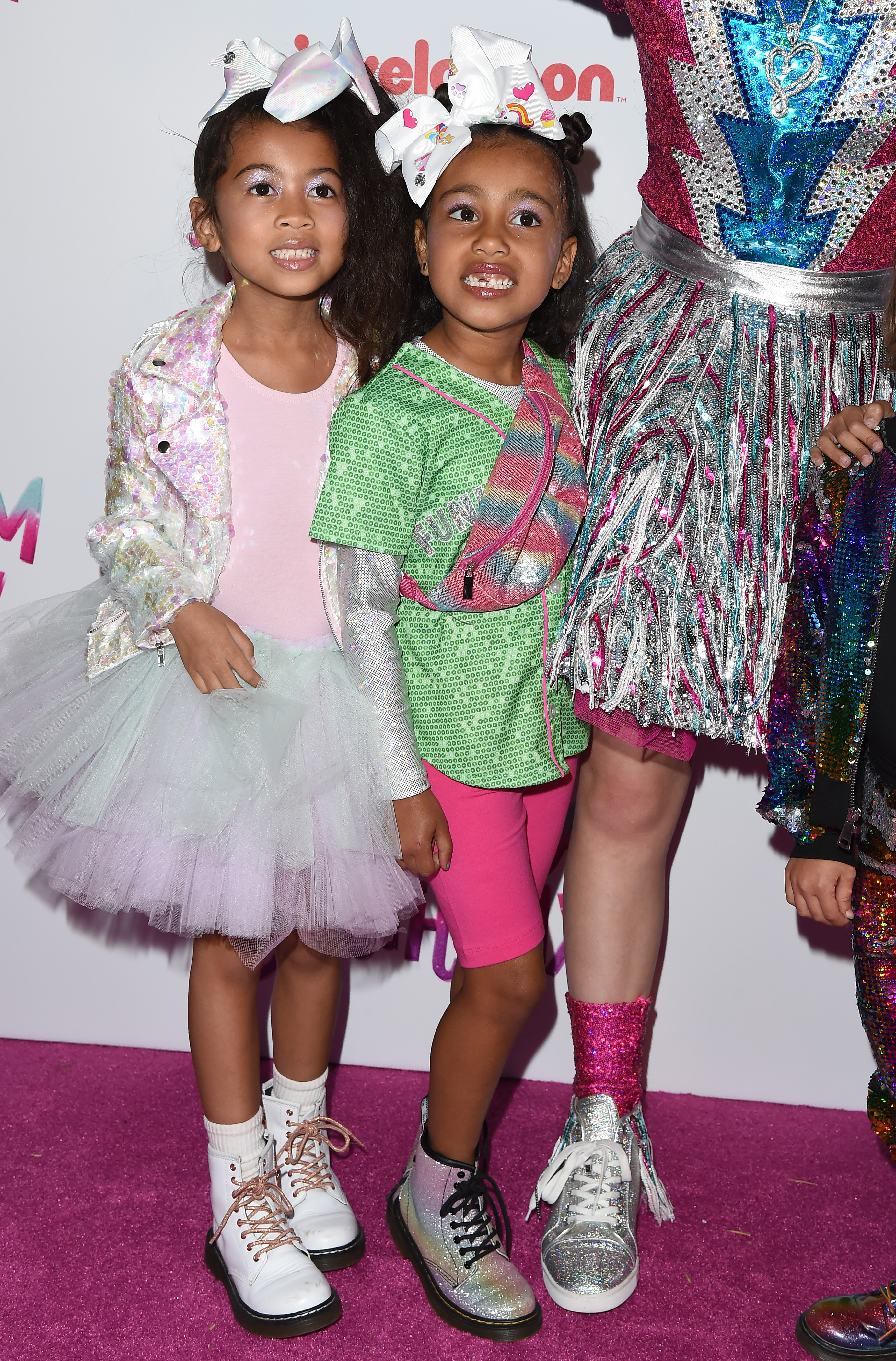 north west and penelope disick with jojo siwa
