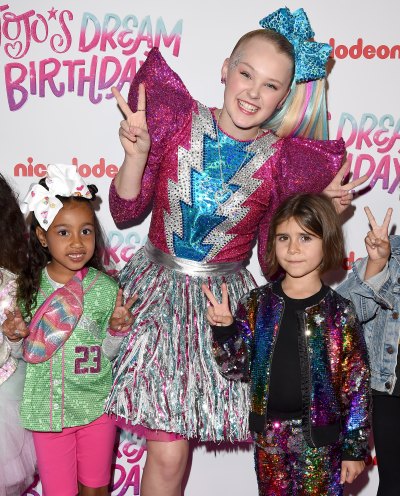 north west and penelope disick with jojo siwa