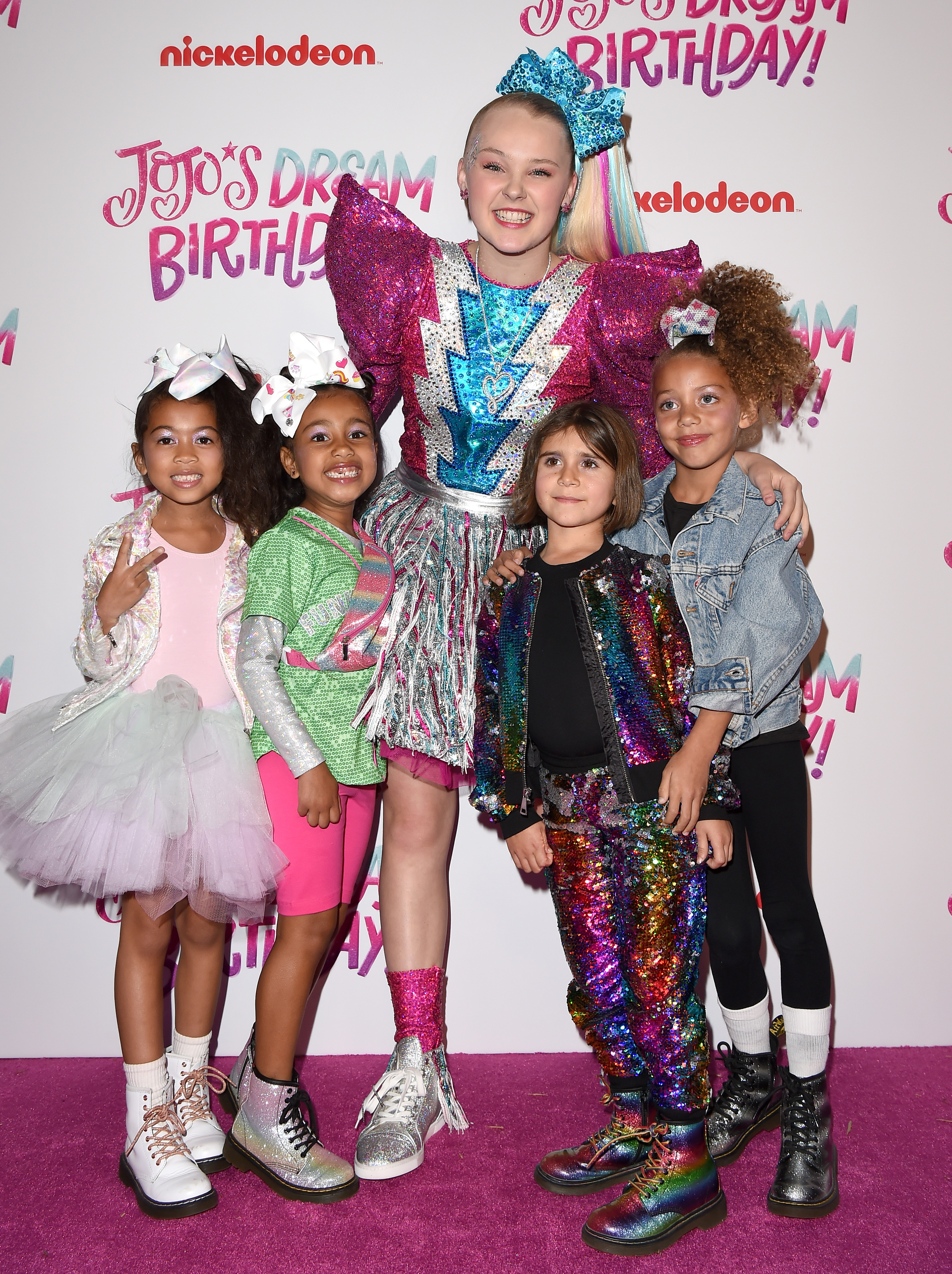 north west and penelope disick with jojo siwa