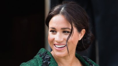 meghan markle wearing green