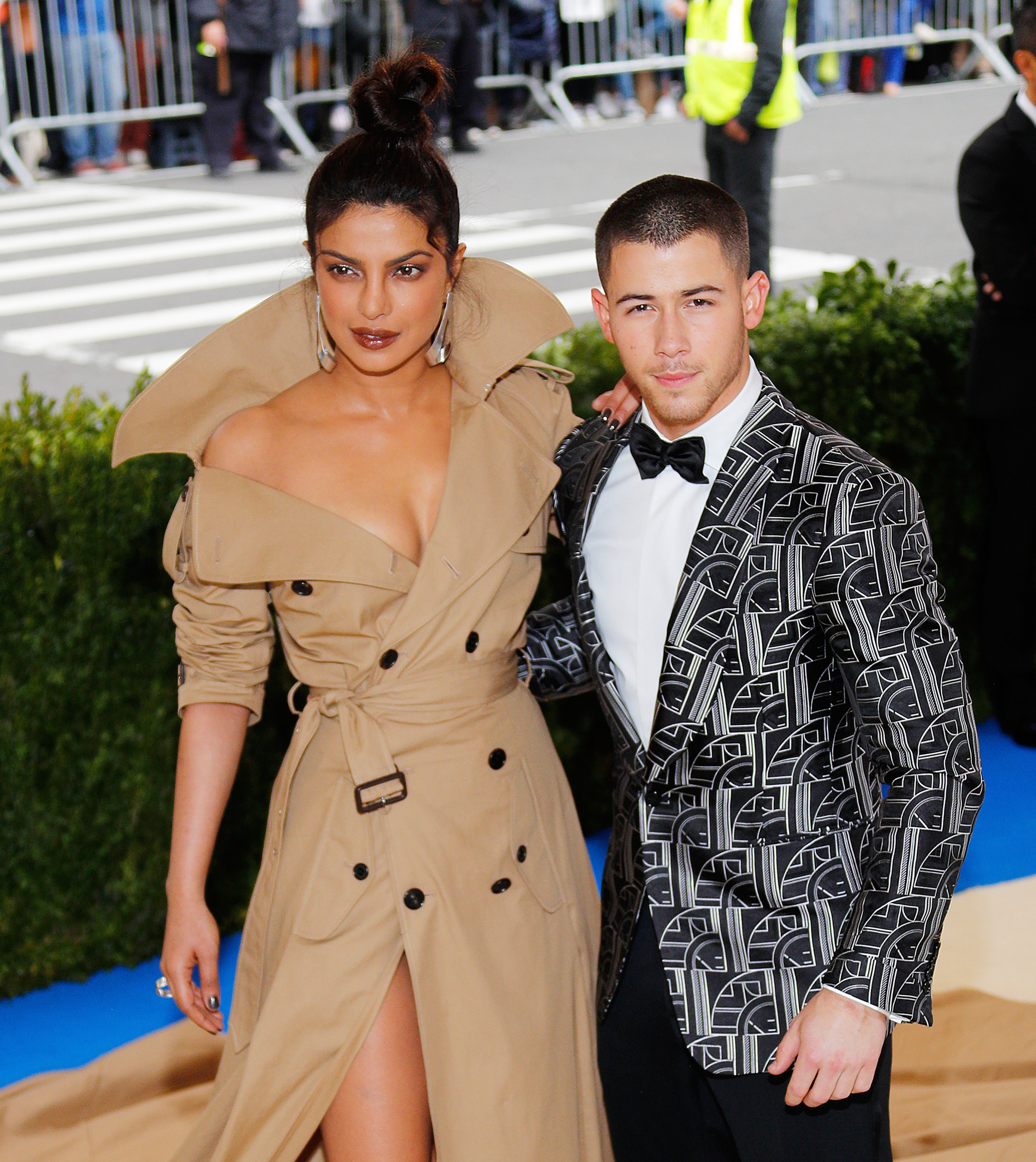 Priyanka Chopra and Nick Jonas at the 2017 Met Gala