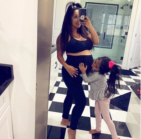 snooki baby bump